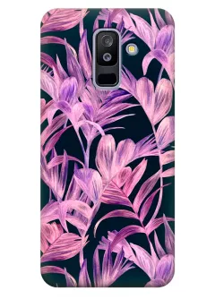 Чехол для Galaxy A6+ (2018) - Фантастические цветы