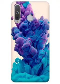 Чехол для Galaxy A8s - Фиолетовый дым