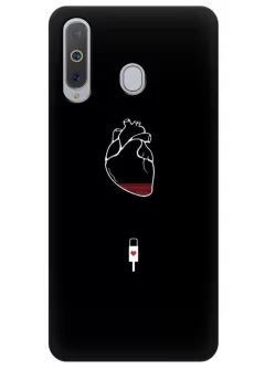Чехол для Galaxy A8s - Уставшее сердце