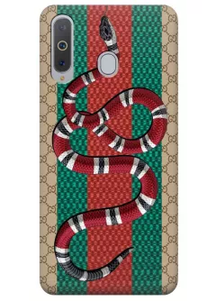 Чехол для Galaxy A8s - Стильная змея