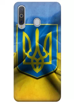 Чехол для Galaxy A8s - Герб Украины