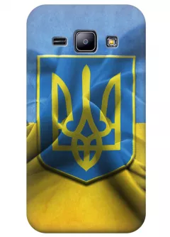 Чехол для Galaxy J1 2016 - Флаг Украины