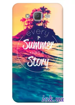 Чехол для Galaxy J3 - Summer Story