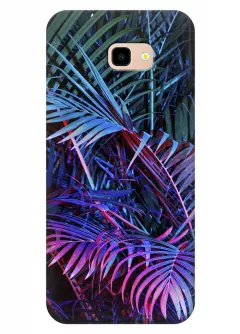 Чехол для Galaxy J4 Plus - Palm leaves