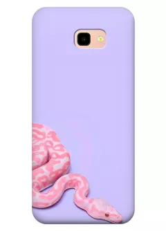 Чехол для Galaxy J4 Plus - Розовая змея