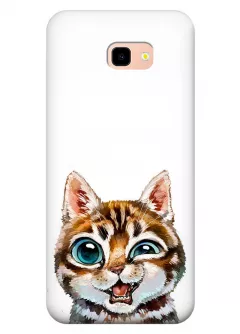 Чехол для Galaxy J4 Plus - Emodzi kot