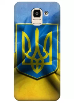 Чехол для Galaxy J6 - Герб Украины