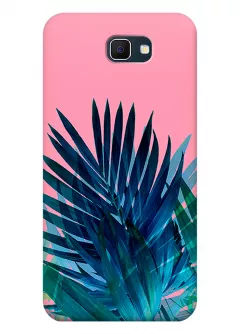Чехол для Galaxy J7 Prime 2018 - Тропические листья