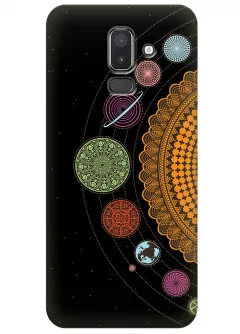 Чехол для Galaxy J8 - Солнечная система