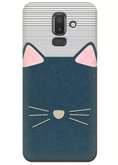 Чехол для Galaxy J8 - Cat