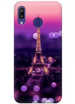 Чехол для Galaxy M10s - Романтичный Париж