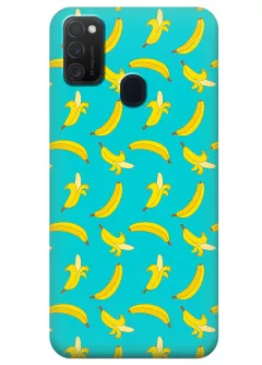 Чехол для Galaxy M21 - Бананы