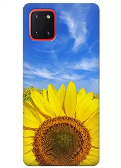 Чехол для Galaxy Note 10 Lite - Подсолнух