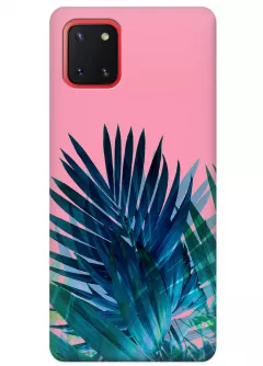 Чехол для Galaxy Note 10 Lite - Тропические листья