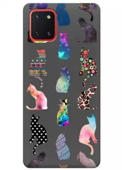 Чехол для Galaxy Note 10 Lite - Котики