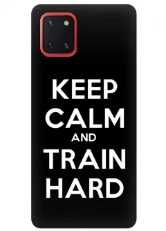 Чехол для Galaxy Note 10 Lite - Train Hard