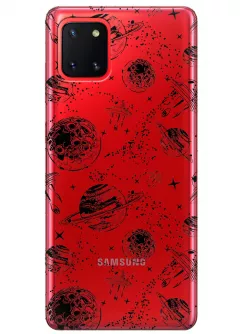 Чехол для Galaxy Note 10 Lite - Планеты