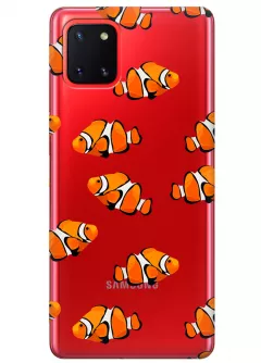 Чехол для Galaxy Note 10 Lite - Рыбки