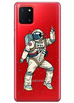 Чехол для Galaxy Note 10 Lite - Космонавт