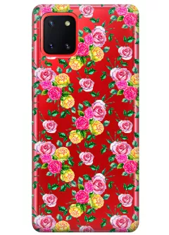 Чехол для Galaxy Note 10 Lite - Розы