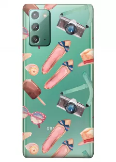Чехол для Galaxy Note 20 - Женский дизайн