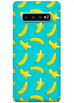 Чехол для Galaxy S10+ - Бананы