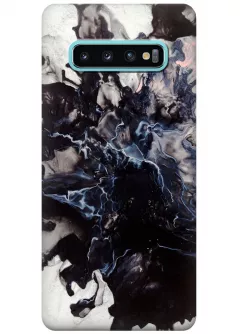 Чехол для Galaxy S10+ - Взрыв мрамора