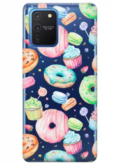 Чехол для Galaxy S10 Lite - Пончики