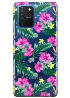 Чехол для Galaxy S10 Lite - Тропические цветы