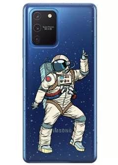 Чехол для Galaxy S10 Lite - Веселый космонавт
