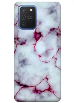 Чехол для Galaxy S10 Lite - Розовый мрамор