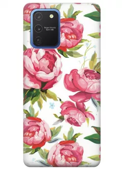 Чехол для Galaxy S10 Lite - Розовые пионы