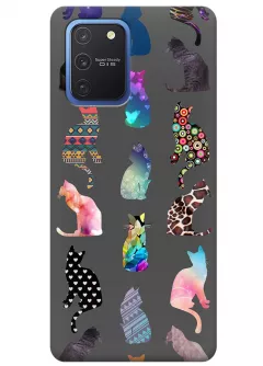 Чехол для Galaxy S10 Lite - Котики
