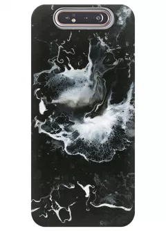 Чехол для Galaxy A80 - Мрамор