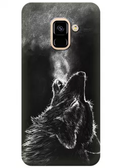 Чехол для Galaxy A8 2018 - Wolf