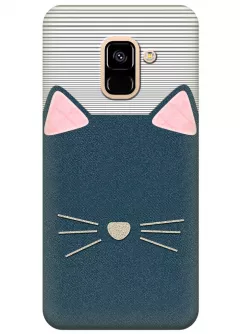 Чехол для Galaxy A8 2018 - Cat