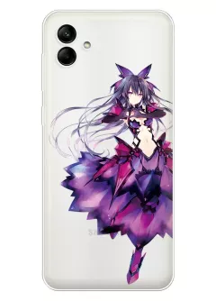 Samsung Galaxy A04 чехол силиконовый прозрачный - Date A Live Тока Ятогами