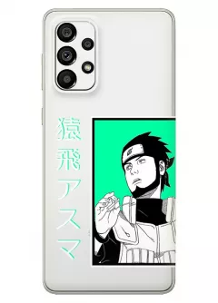 Чехол для Samsung Galaxy A13 из прозрачного силикона - Naruto Асума Сарутоби