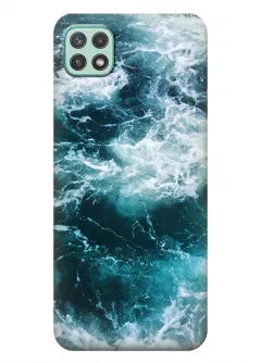 Чехол для Galaxy A22 5G с завораживающим неспокойным морем