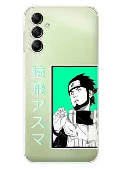 Чехол для Samsung Galaxy A34 5G - Naruto Асума Сарутоби из прозрачного силикона 