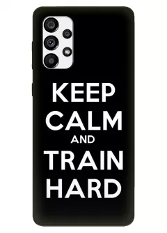 Galaxy A73 5G спортивный защитный чехол - Keep Calm and Train Hard
