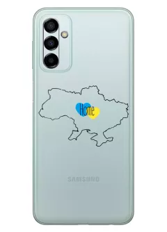 Чехол для Samsung Galaxy F23 из прозрачного силикона - Дом