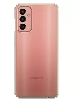 Samsung Galaxy M13 прозрачный силиконовый чехол LOOOK