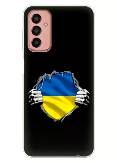 Чехол на Samsung Galaxy M13 для сильного духом народа Украины
