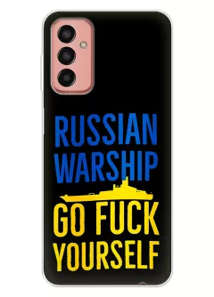 Чехол на Samsung Galaxy M13 - Russian warship go fuck yourself
