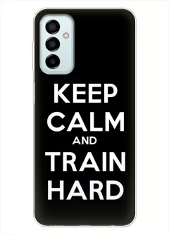 Samsung Galaxy M23 5G спортивный защитный чехол - Keep Calm and Train Hard