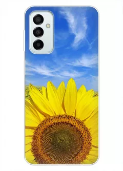 Красочный чехол на Samsung Galaxy M23 5G с цветком солнца - Подсолнух