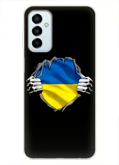 Чехол на Samsung Galaxy M23 5G для сильного духом народа Украины
