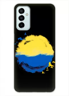Чехол для Samsung M23 5G с теплой картинкой - Любовь к Украине