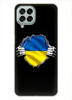 Чехол на Samsung Galaxy M33 5G для сильного духом народа Украины